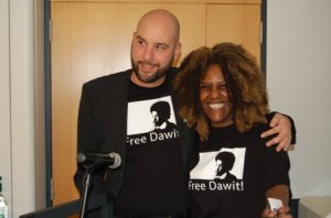 Florian Eisele (AmpersandGlobal) and Meron Estefanos (Eritrean Movement for Democracy and Human Rights - EMDHR)