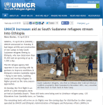 UNHCR and Ethiopia