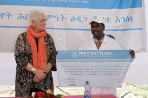 Gayle Smith in Ethiopia